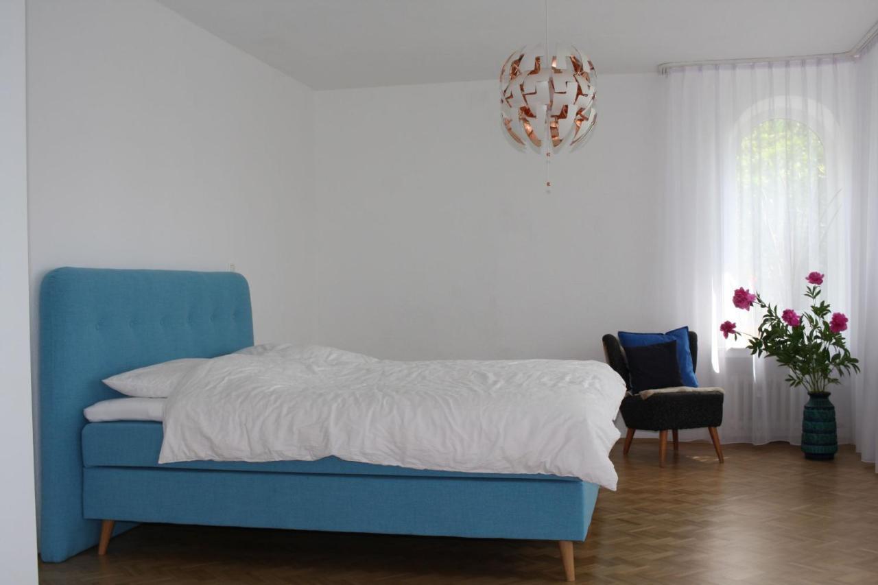 Das Blaue Haus - Ferienwohnung Schoenherr 卡塞尔 外观 照片